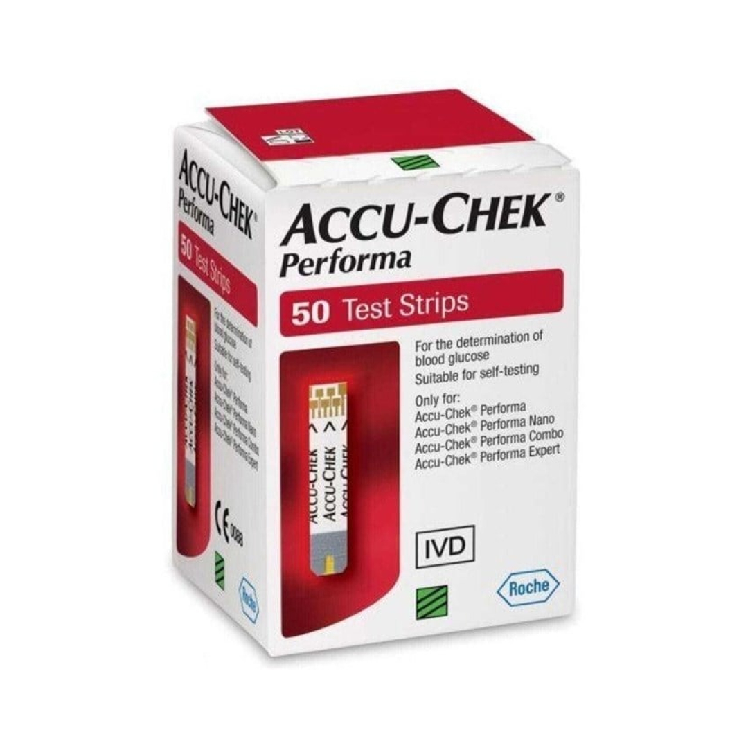 Akku-chek Performa № 50 striplər (Almaniya)