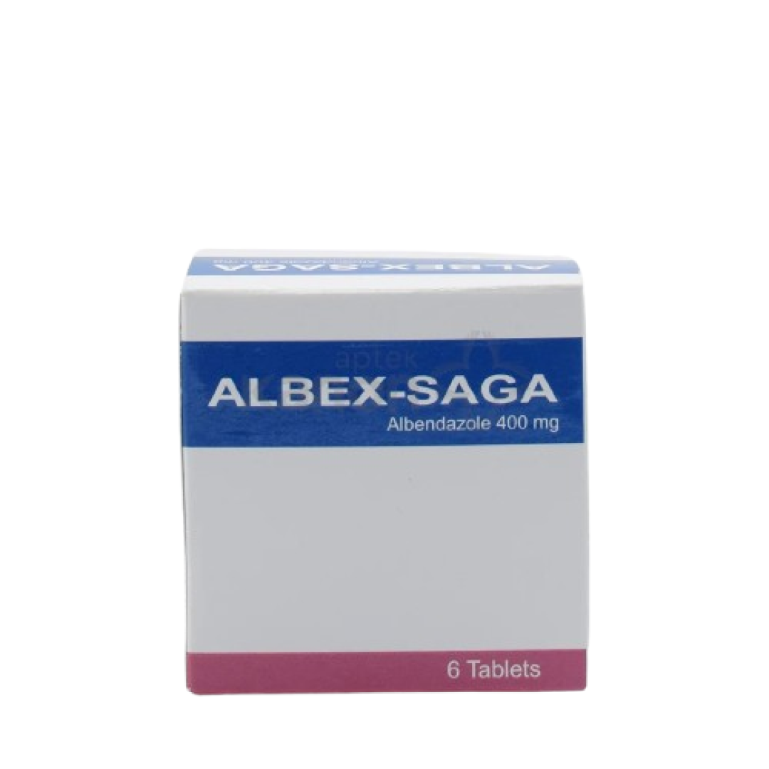 Albex-saga 400 mg №6 (Tabletlər) (Hindistan)