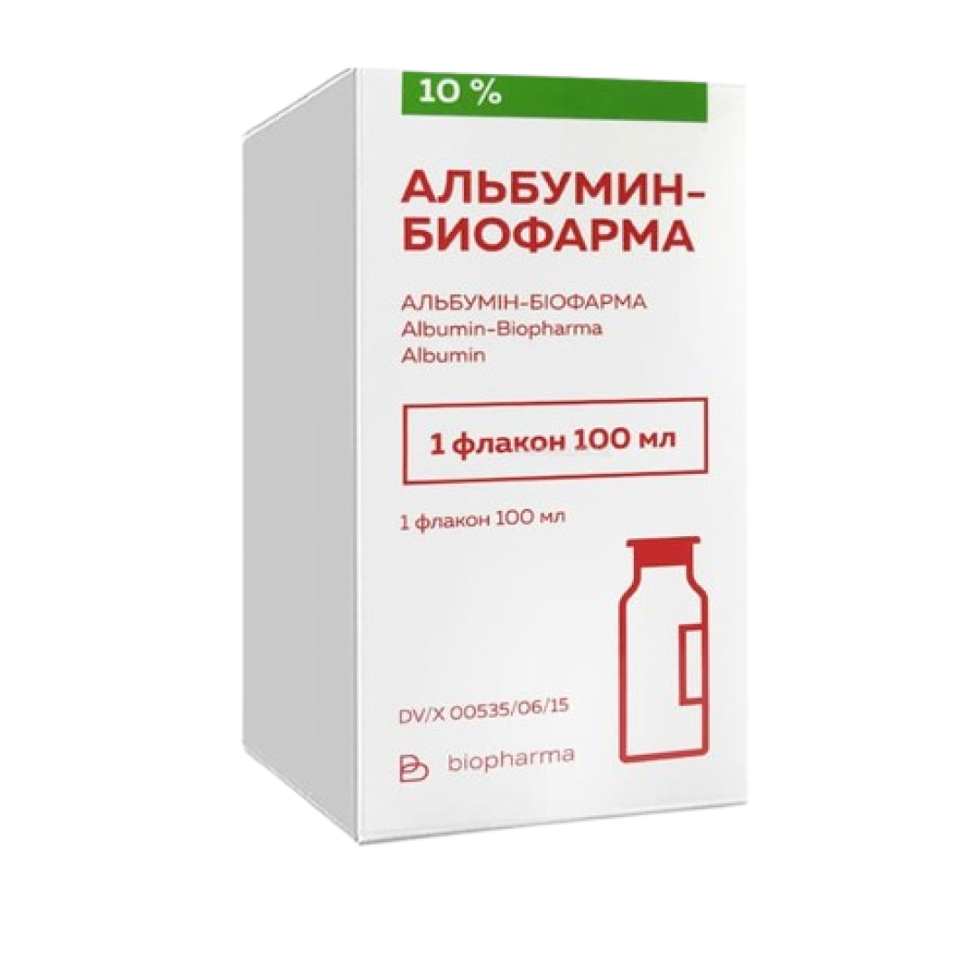 Albumin 10% 100 ml (Məhlul) (Ukrayna)