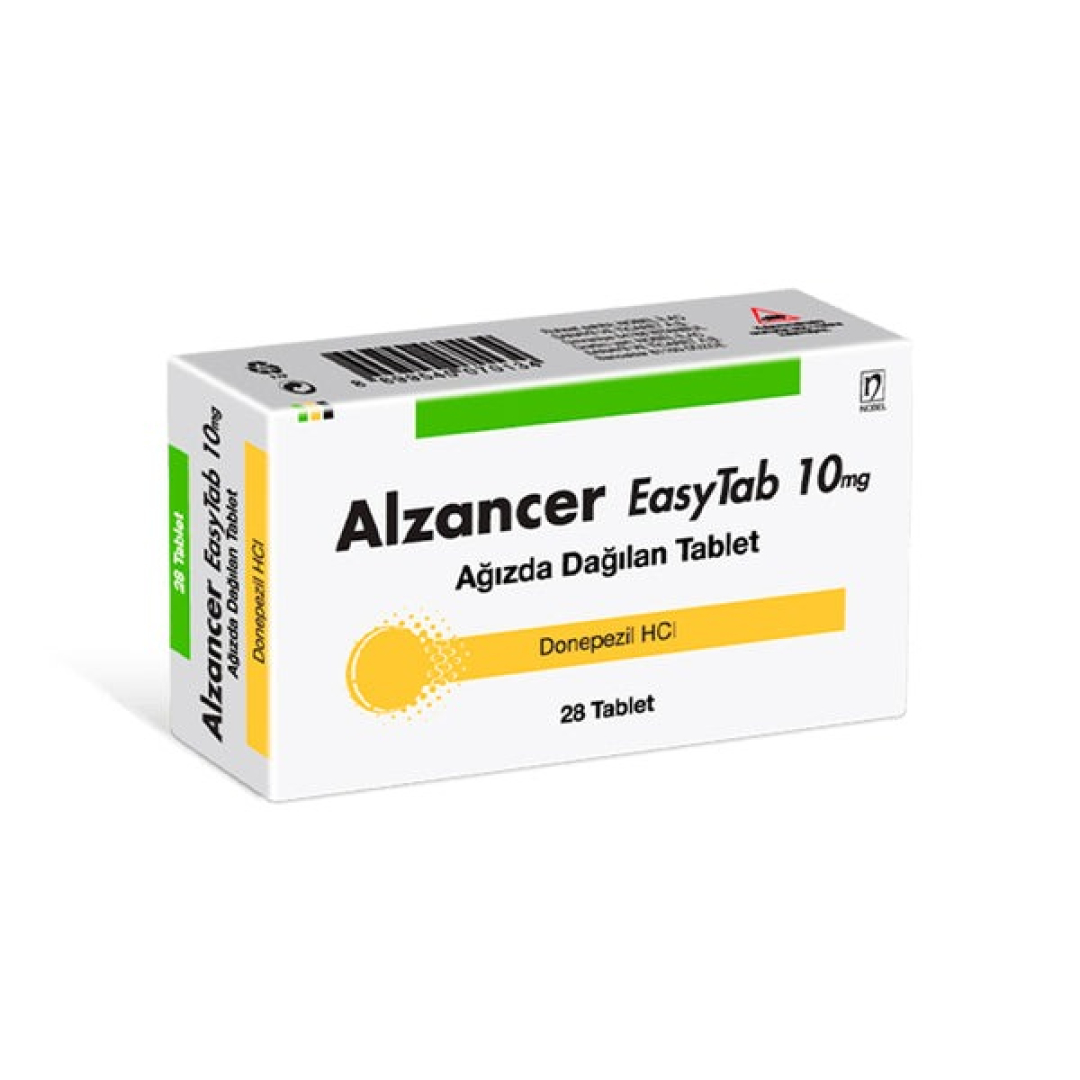 Alzantser Easytab 10 mg № 28 (Həb) (Nobel Farma İlac San. ve Ticaret A.Ş.) (Türkiyə)