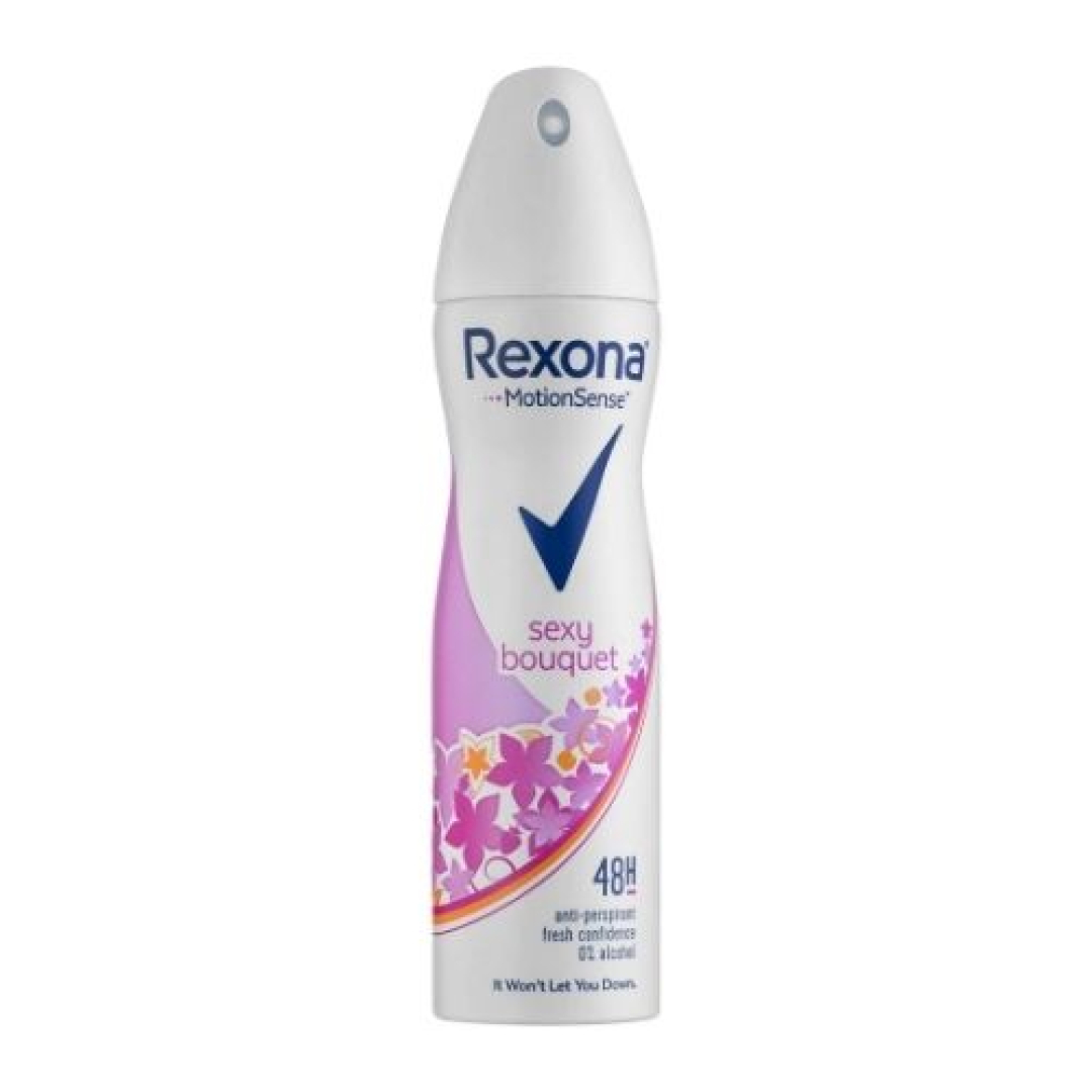 Antiperspirant Reksona Sexy bouquet 150 ml (Sprey)
