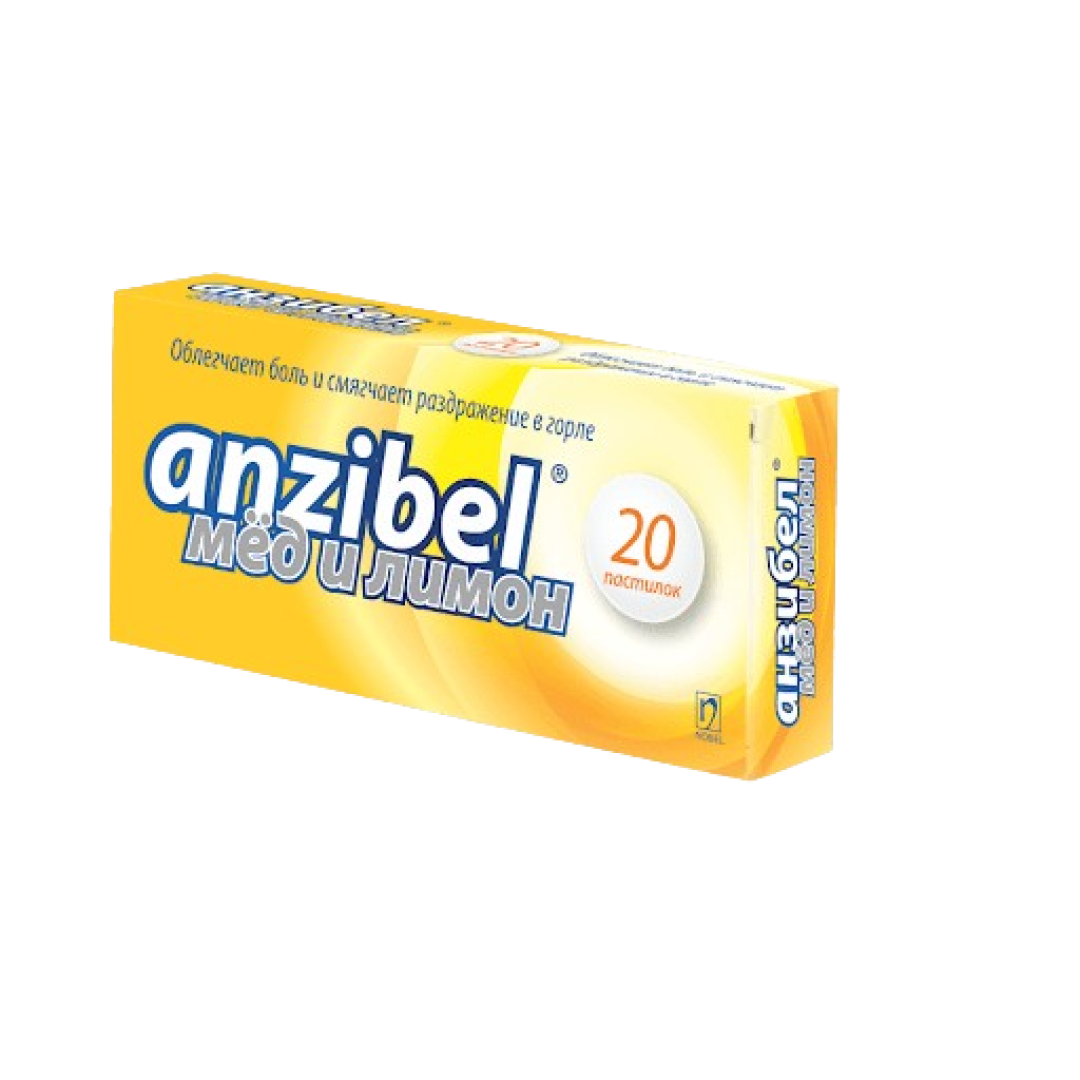 Anzibel bal, limon N20 (sorma tabletlər)