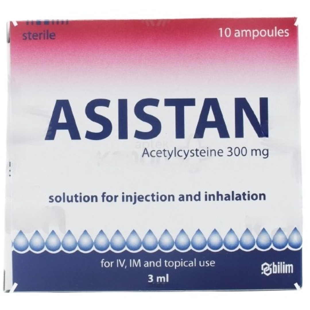 Asistan 300 mq №10 (Ampulalar)