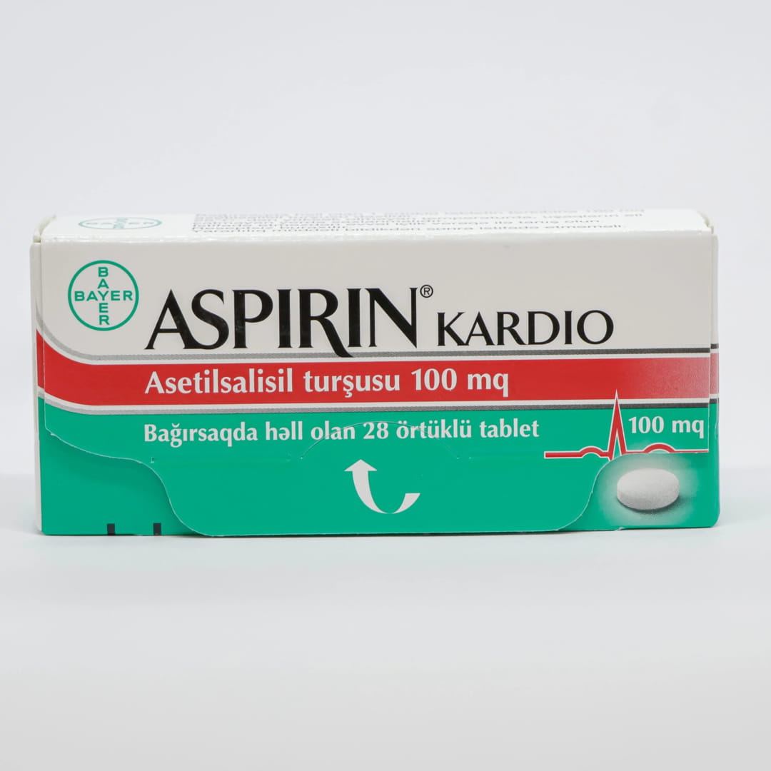 Aspirin kardio 100 mq №28 (Tabletlər)