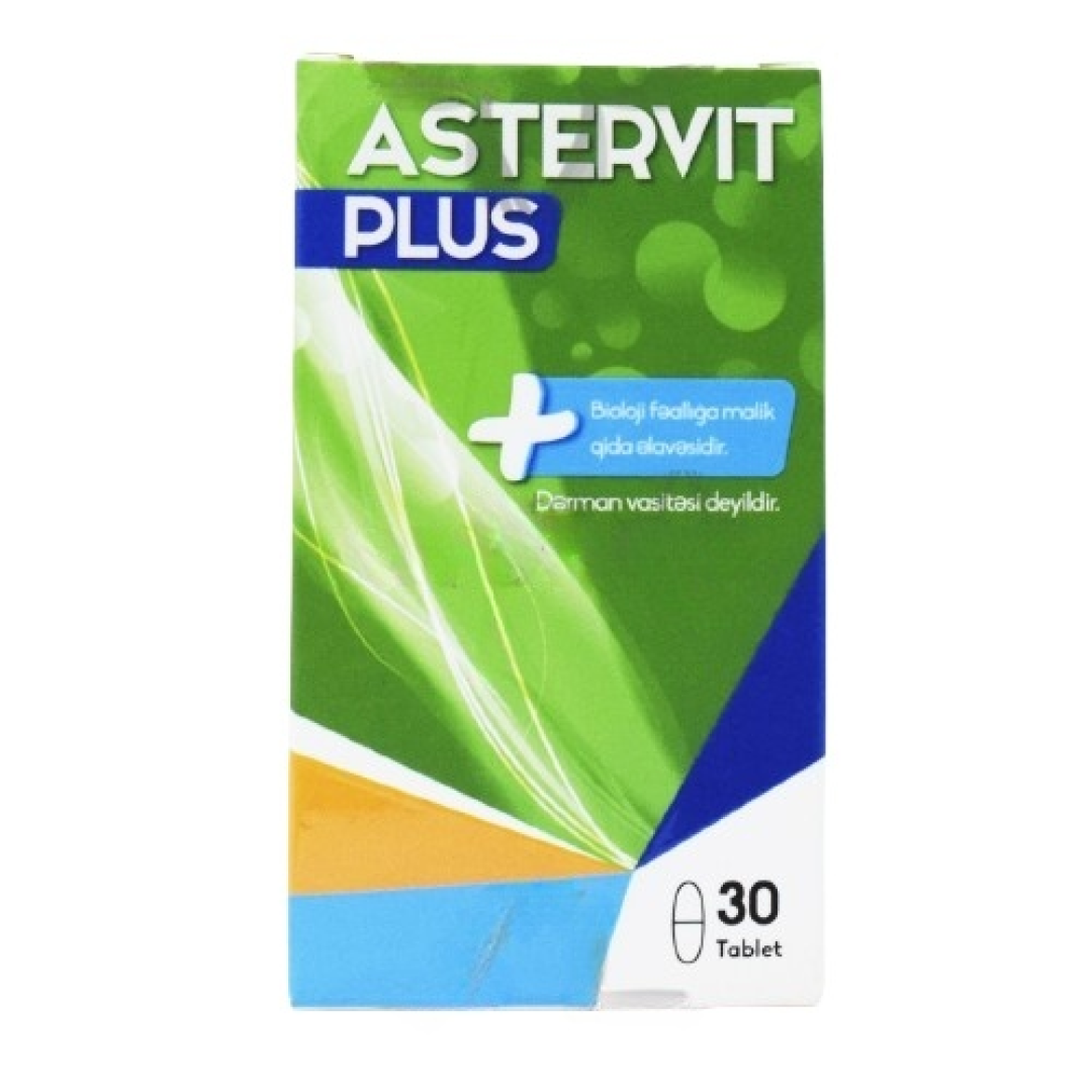 Astervit plus № 30 (Həb) (ASTER PHARMA ILAC) (Türkiyə)