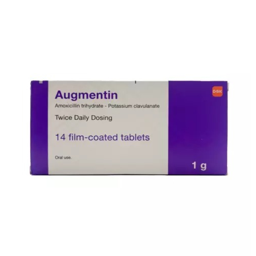 Auqmentin 1 qr № 14 (Tabletlər) (İngiltərə)
