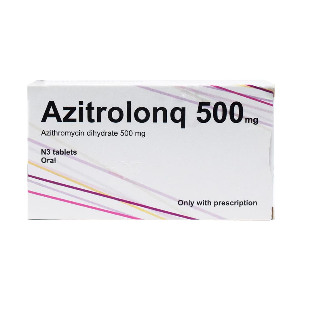 Azitrolonq 500 mq №3 (Tabletlər) (İspaniya)