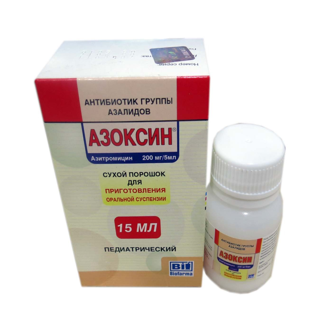 Azoksin 200 mq/5 ml 15 ml (Suspenziya) (Türkiyə)