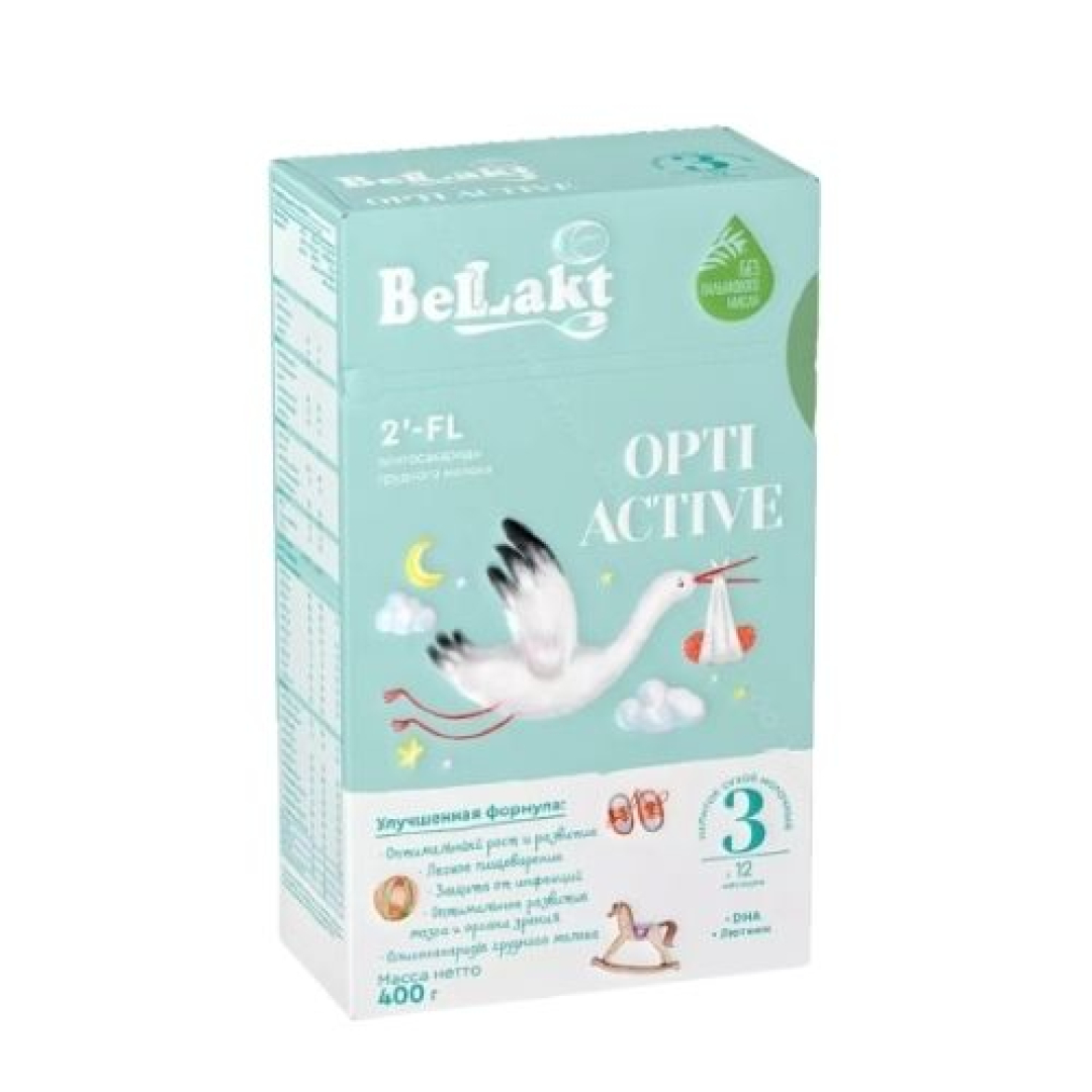 Uşaq qidası Bellakt Opti-Active 3 12+ ay 400 qr