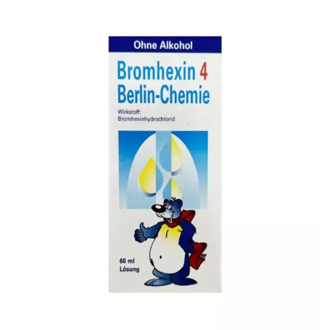 Bromheksin 4 mq 60 ml (Sirop)