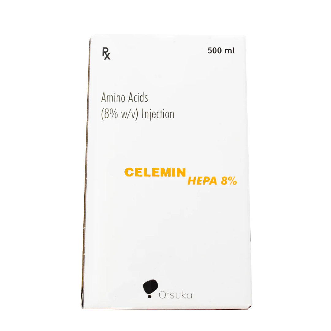 Celemin hepa 8% 500 ml (Solution) (Hindistan)