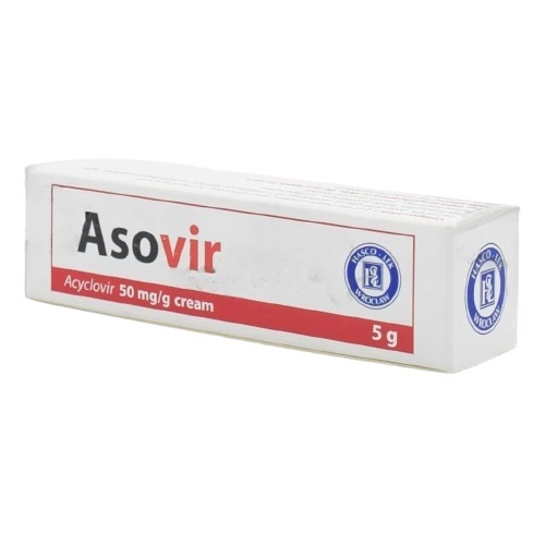 Asovir krem  50 mq/q  5 q