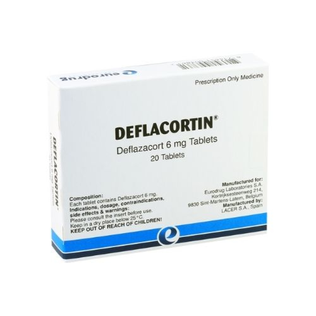 Deflakortin 6 mg № 20 (Tabletlər)