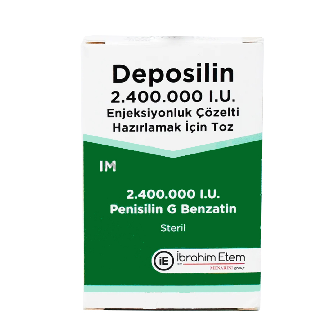 Deposilin 2 400 000 BV №1 (Ampulalar) (Türkiyə)