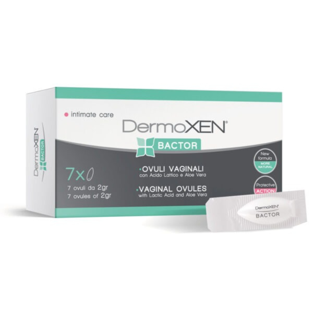 Dermo Xen Baktor 2 qr № 7 (Vaginal Şamlar) (İtaliya)