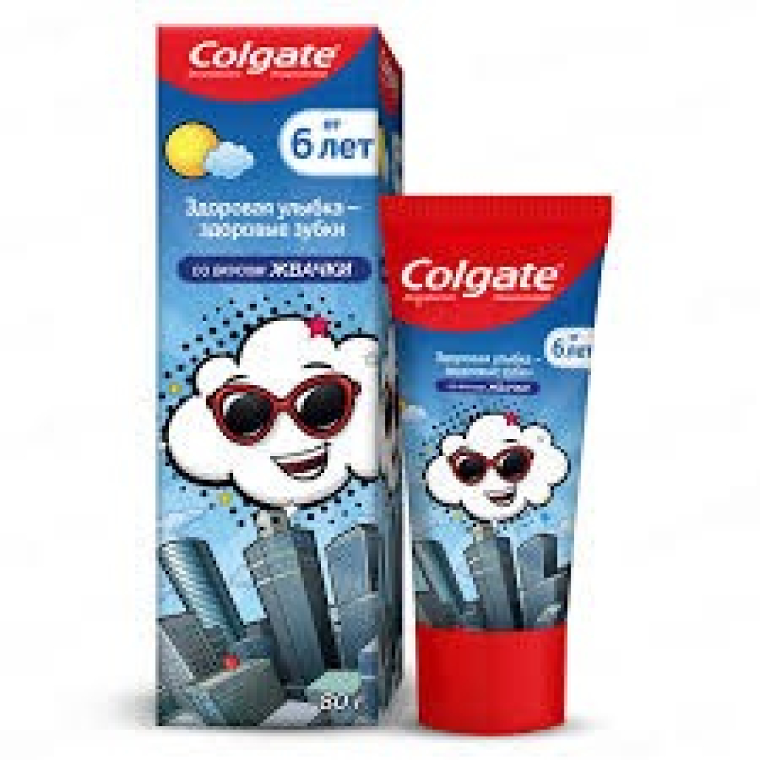 Diş məcunu uşaqlar üçün saqqız Colgate 6 yaşdan 80 q
