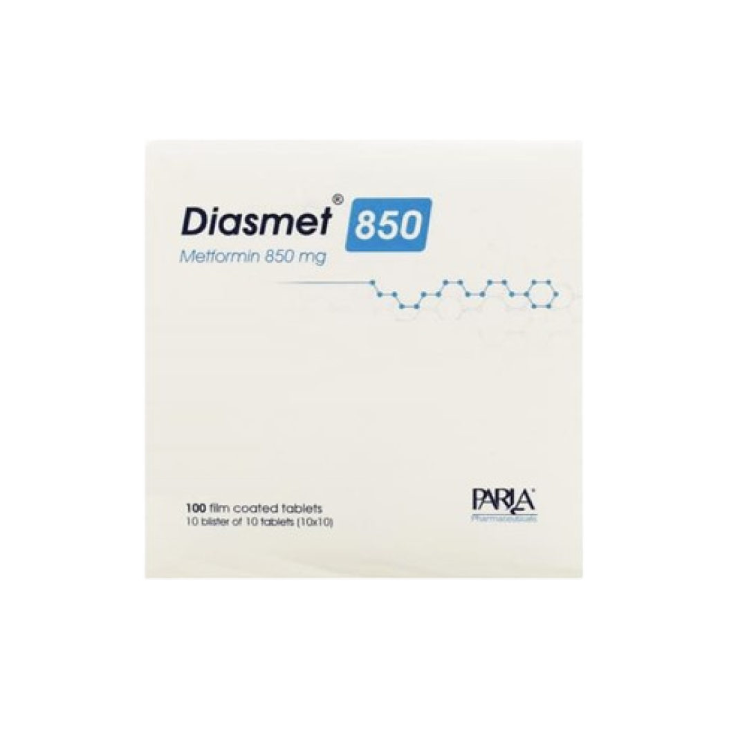 Diasmet 850 mg № 100 (Tabletlər)(Azərbaycan)