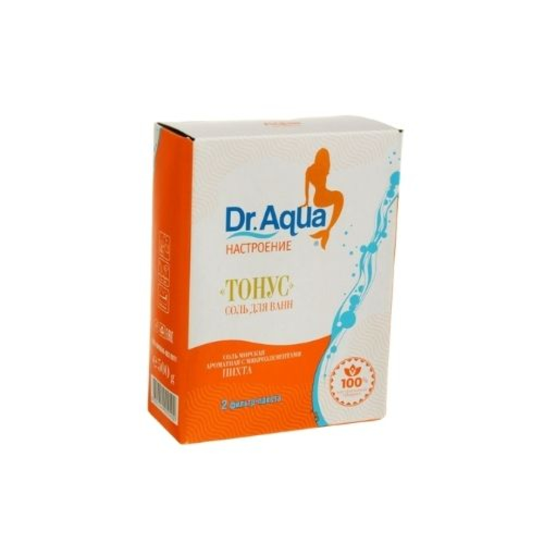 Dəniz duzu "Dr. Aqua" fir 500 qr (Duz) (Uralmedprom PTK MMC) (Rusiya)