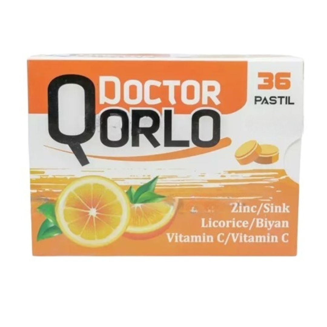 Doktor Qorlo portağal № 36 (Pastillər) (Türkiyə)