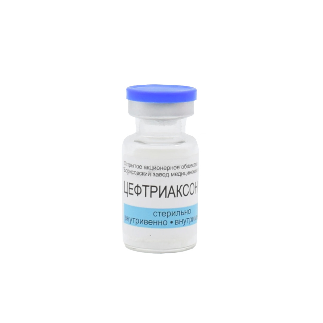 Çeftriakson 0,5 q №1 (DR.PRUFER) (Ampulalar) (Çin)