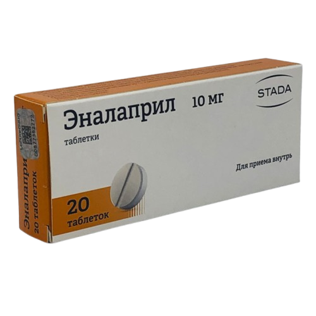 Enalapril 10 mq №20 (Tabletlər)