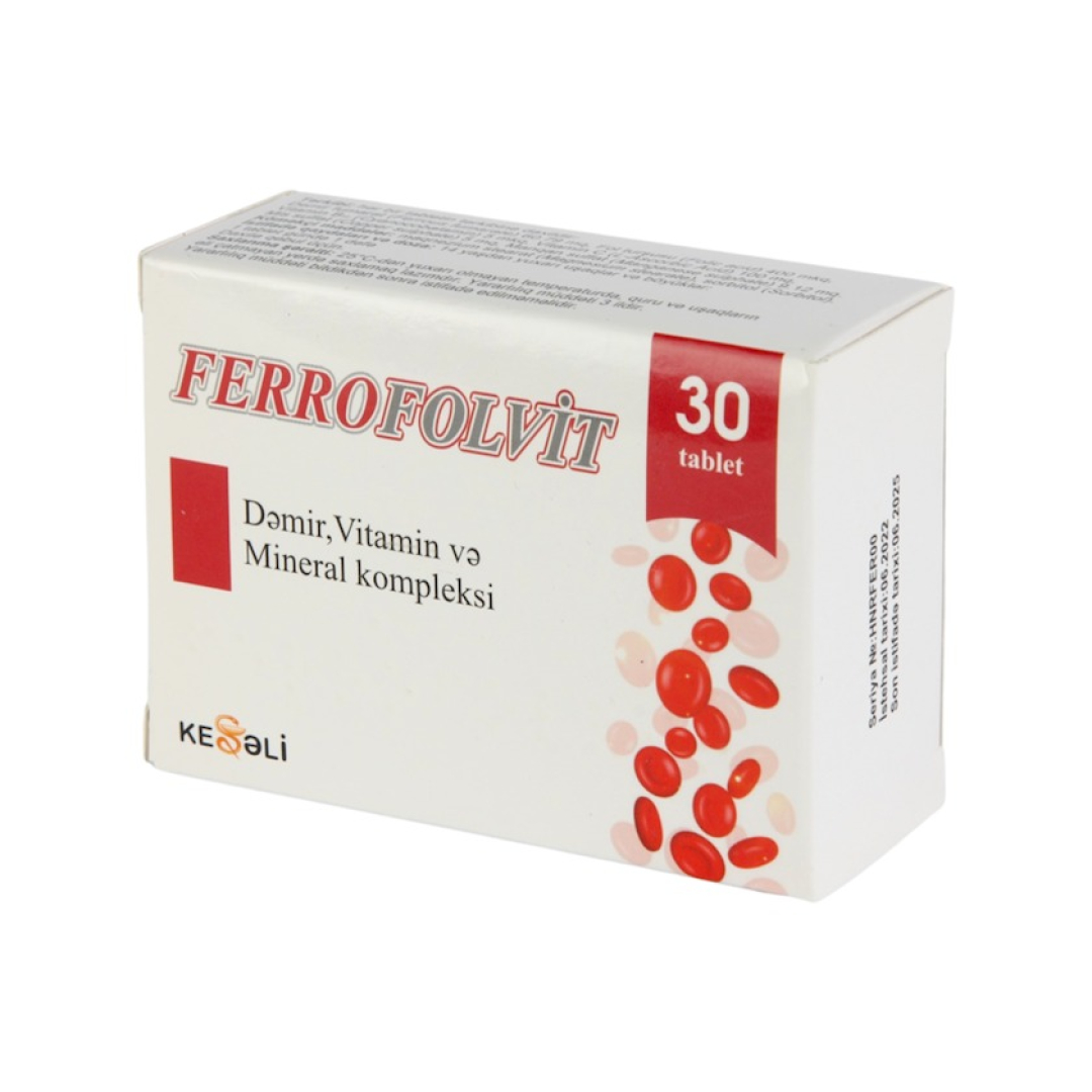 Ferrofolvit № 30 (Tabletlər)