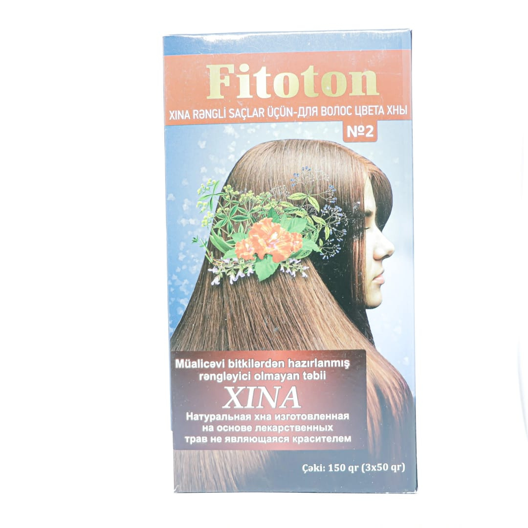 Fitoton - xına təbii (qırmızı) № 2 (Azərbaycan)
