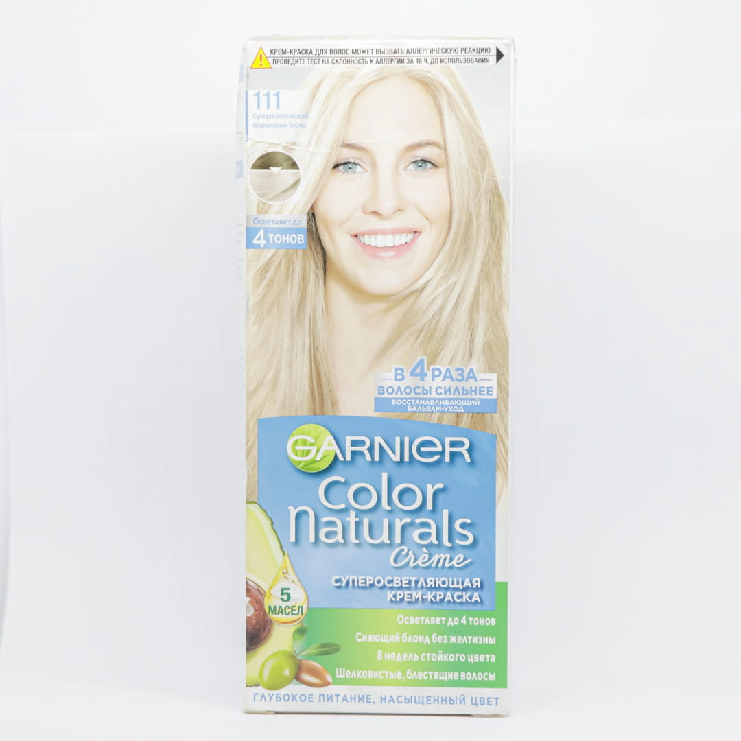 Garnier "Color Naturals-111" Super İşıqlandırıcı Platin Sarışın (Ukrayna)