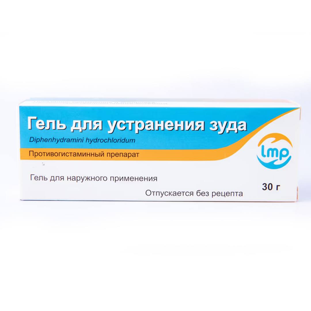 Gel dlya ustraneniya zuda (qaşınma əleyhinə gel ) 30qr (Məlhəm)