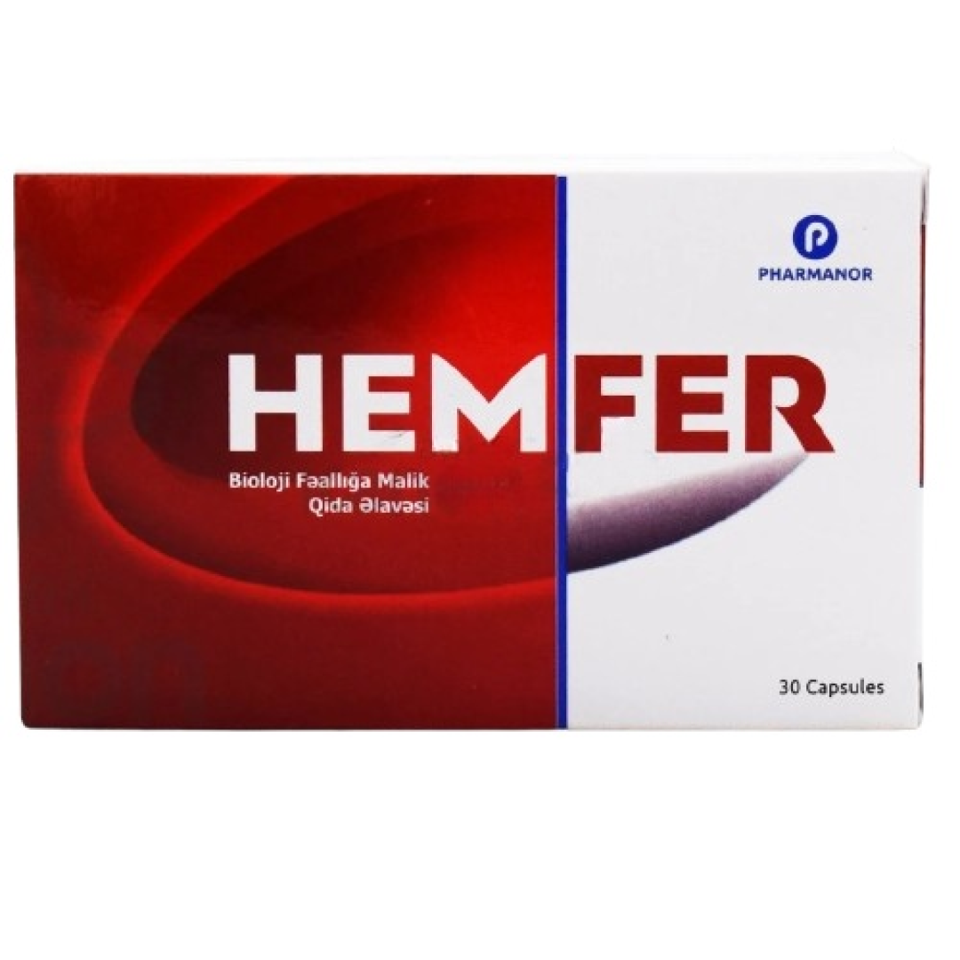 Gemfer № 30(Kapsulalar) (Pharmanor ilac san.) (Türkiyə)
