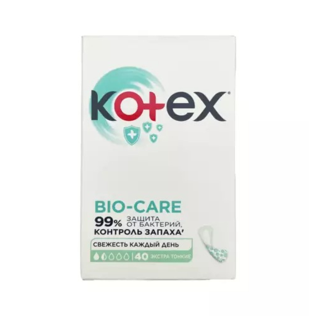 Gigiyenik gündəlik bez Kotex antibakterial ekstra incə №40