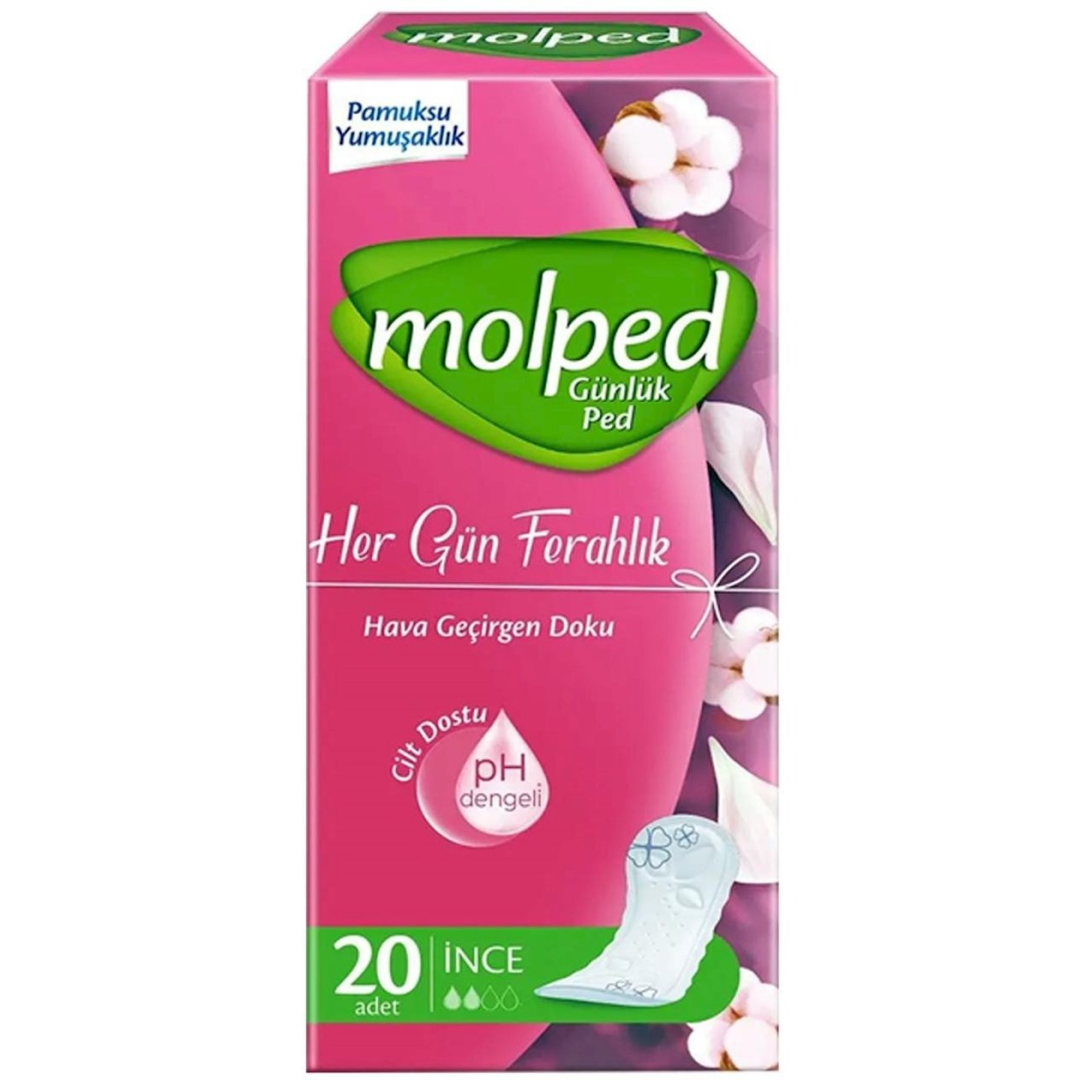 Gigiyenik gündəlik ped Molped incə №20