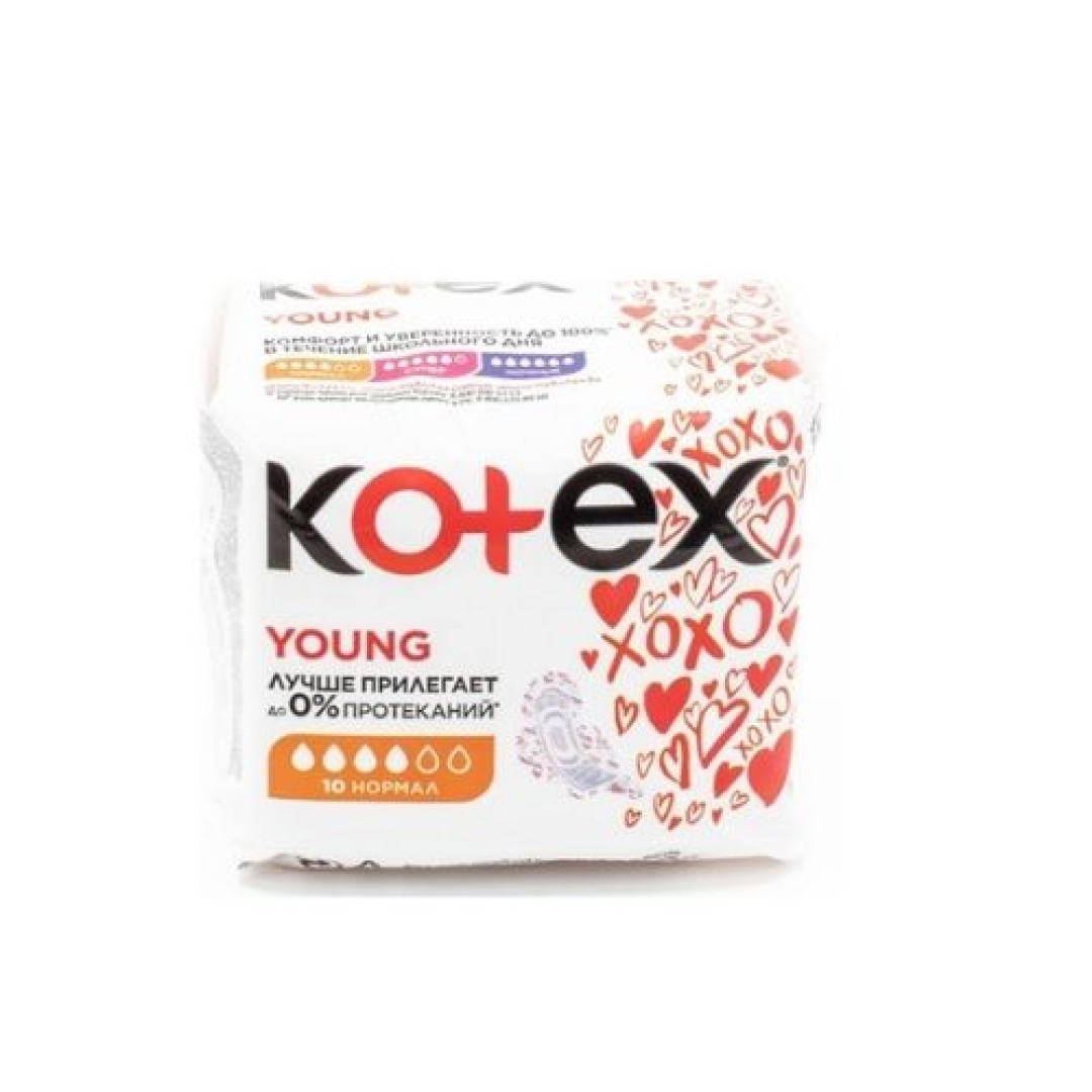 Gigiyenik ped Koteks young normal №10