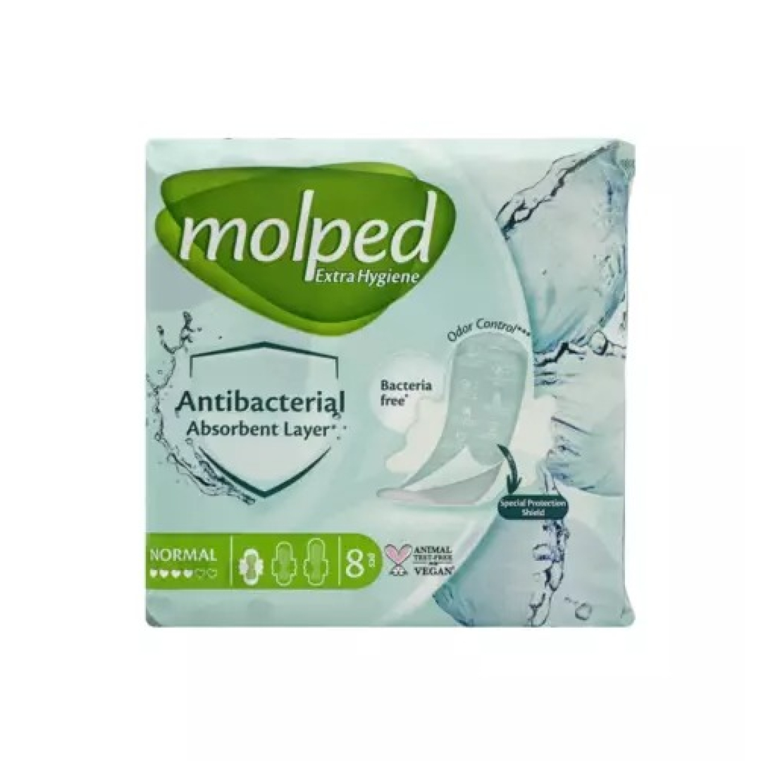 Gigiyenik ped Molped antibakterial normal №8