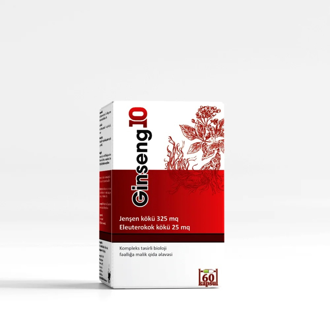 Ginseng10 №60 (Kapsullar)