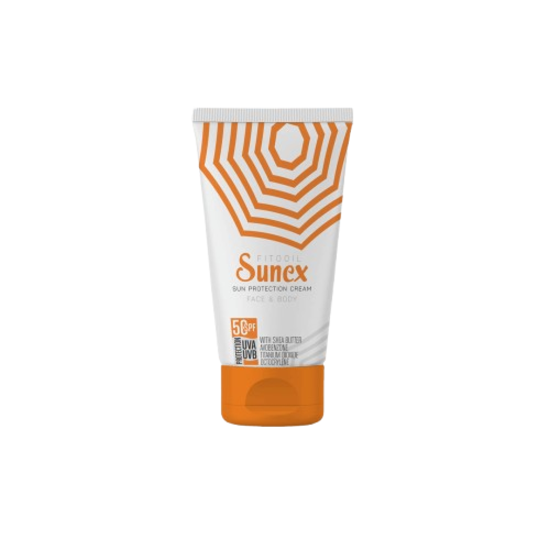 Günəş kremi Sunex 50 SPF (Shea yağı) üz və bədən üçün 150 ml