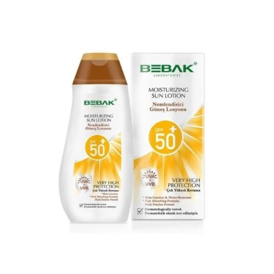 Günəşdən qoruyucu losyon "BEBAK" SPF 50+ 200 ml