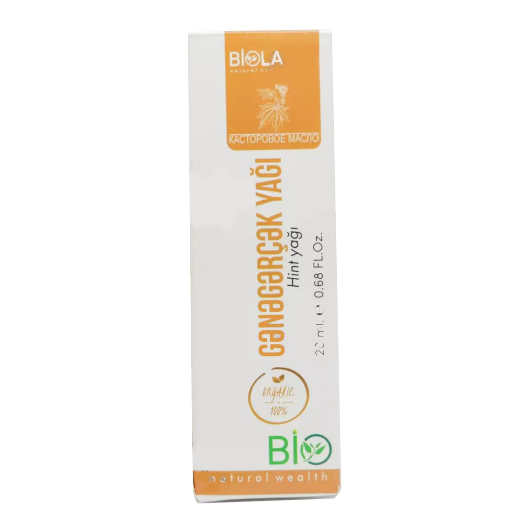 Gənəgerçək yagi (0122) 20 ml (Biola) (Yağ) (Azərbaycan)