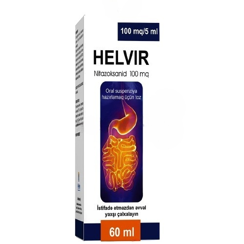 Helvir suspenziya  100 mq/5 ml  60 ml