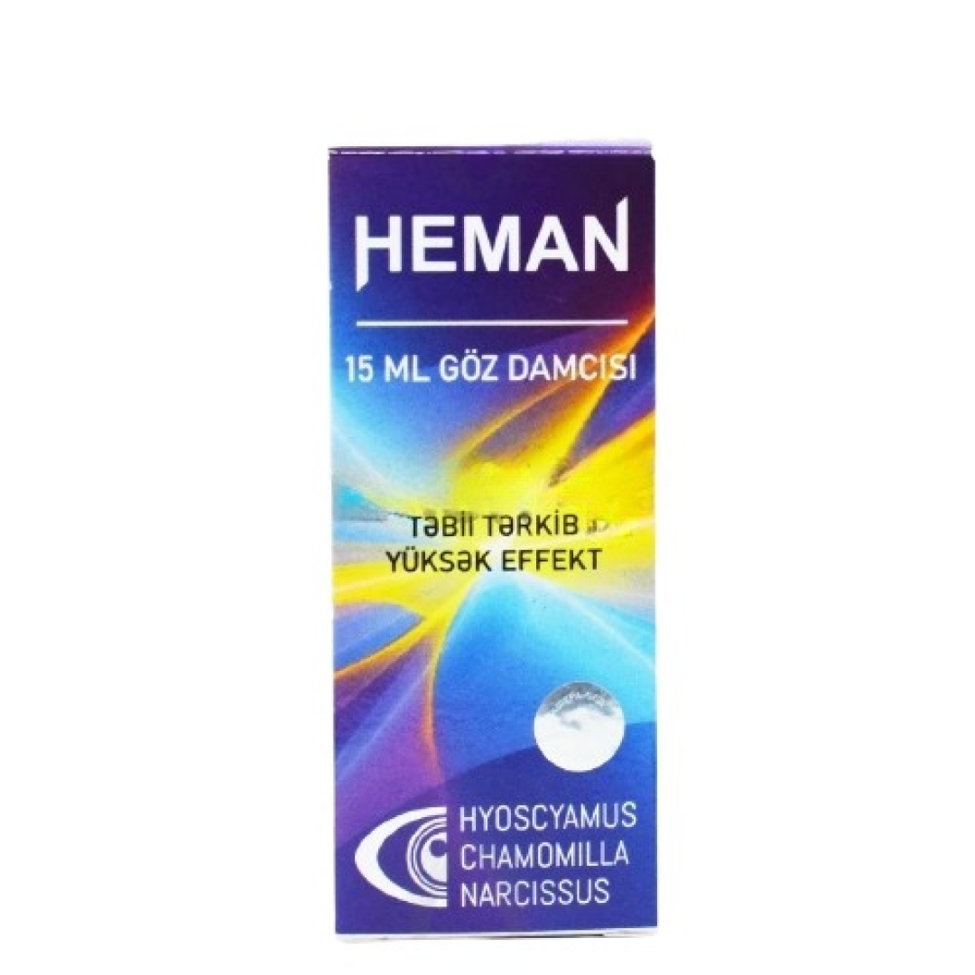 Heman 15 ml (Göz damcısı)