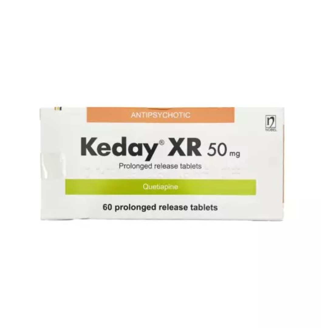 Keday XP 50 mg №60 (Həblər) (Nobel Farma İlaç San. ve Ticaret A.Ş.) (Türkiyə)