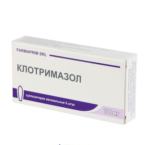 Klotrimazol  100 mq  N6