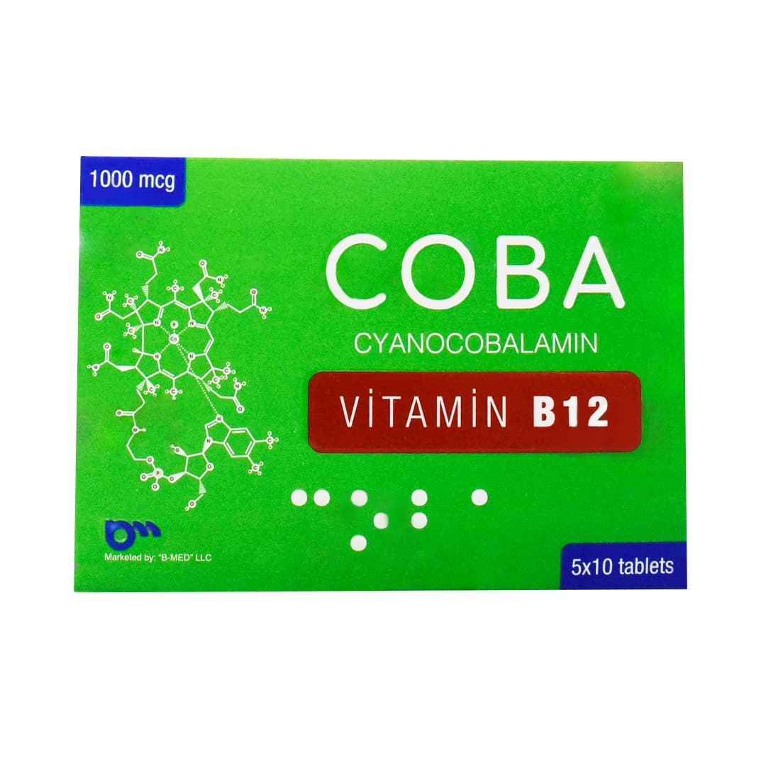 Koba B12 № 50 (Tabletlər) (Pakistan)