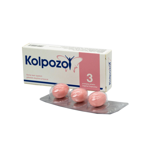 Kolpozol  400 mq N3 (vaginal kapsullar)