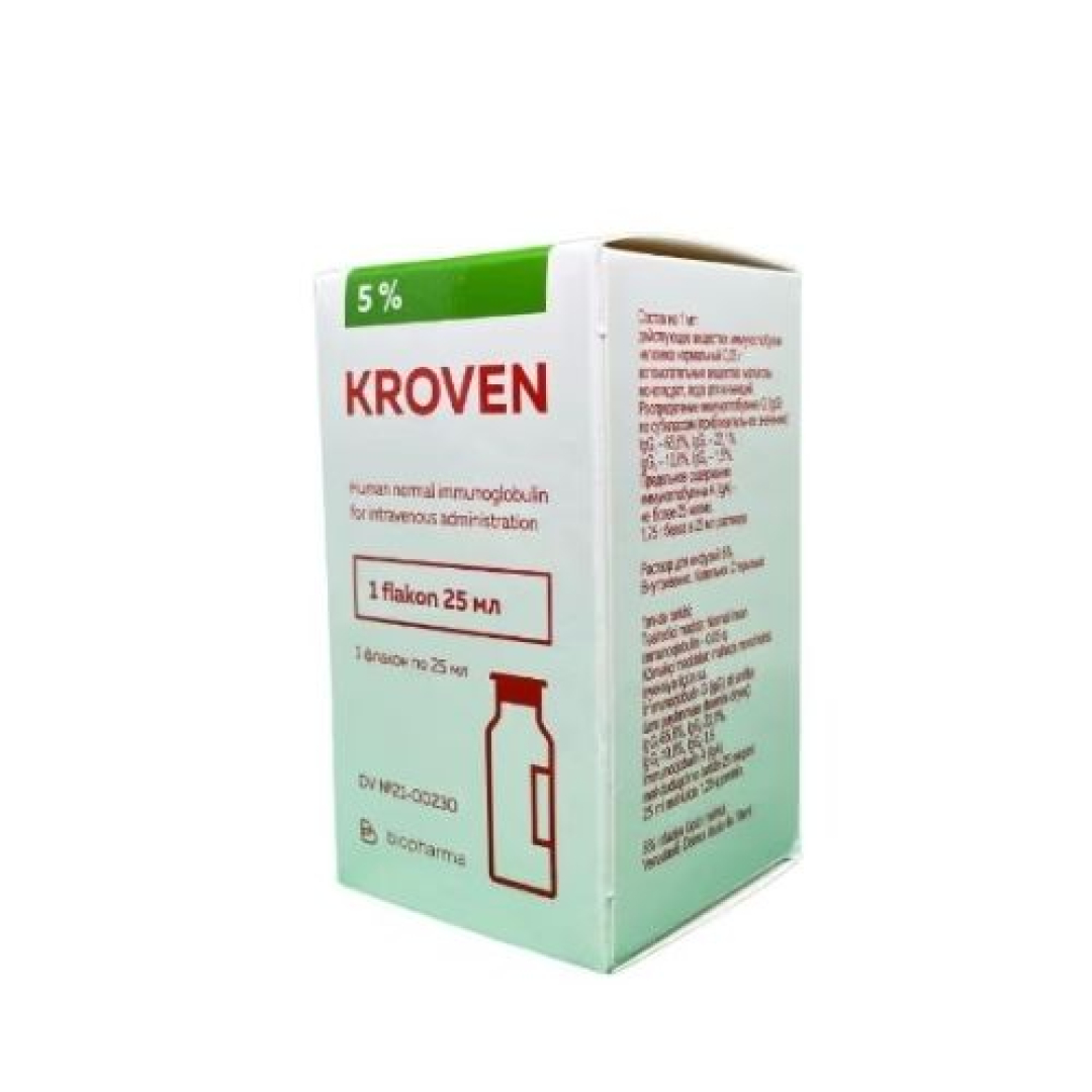 Kroven 5% 25 ml (Məhlul) (Ukrayna)