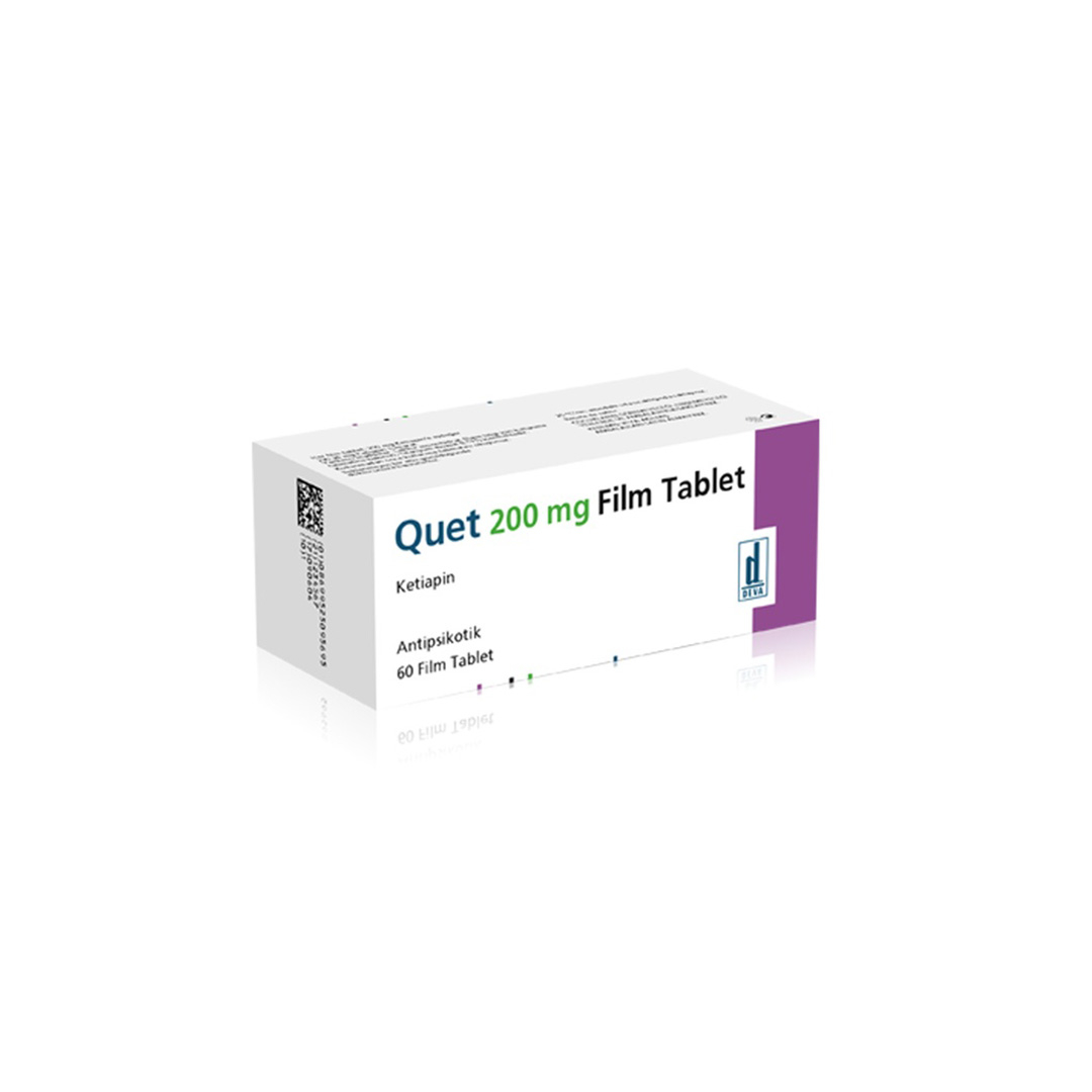 Kvet 200 mg № 60 (Tablet) (Türkiyə)