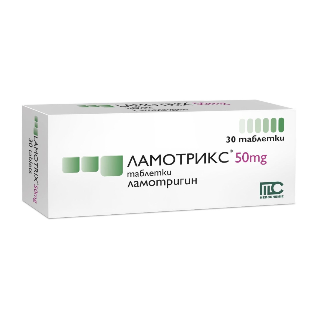 Lamotriks 50 mg № 30 (Tabletlər) (Kipr)