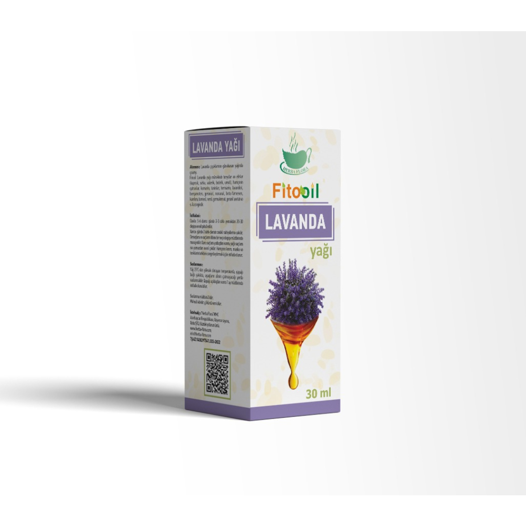 Lavanda yağı (fitooil) 30 ml (Herba Flora) (Azərbayca