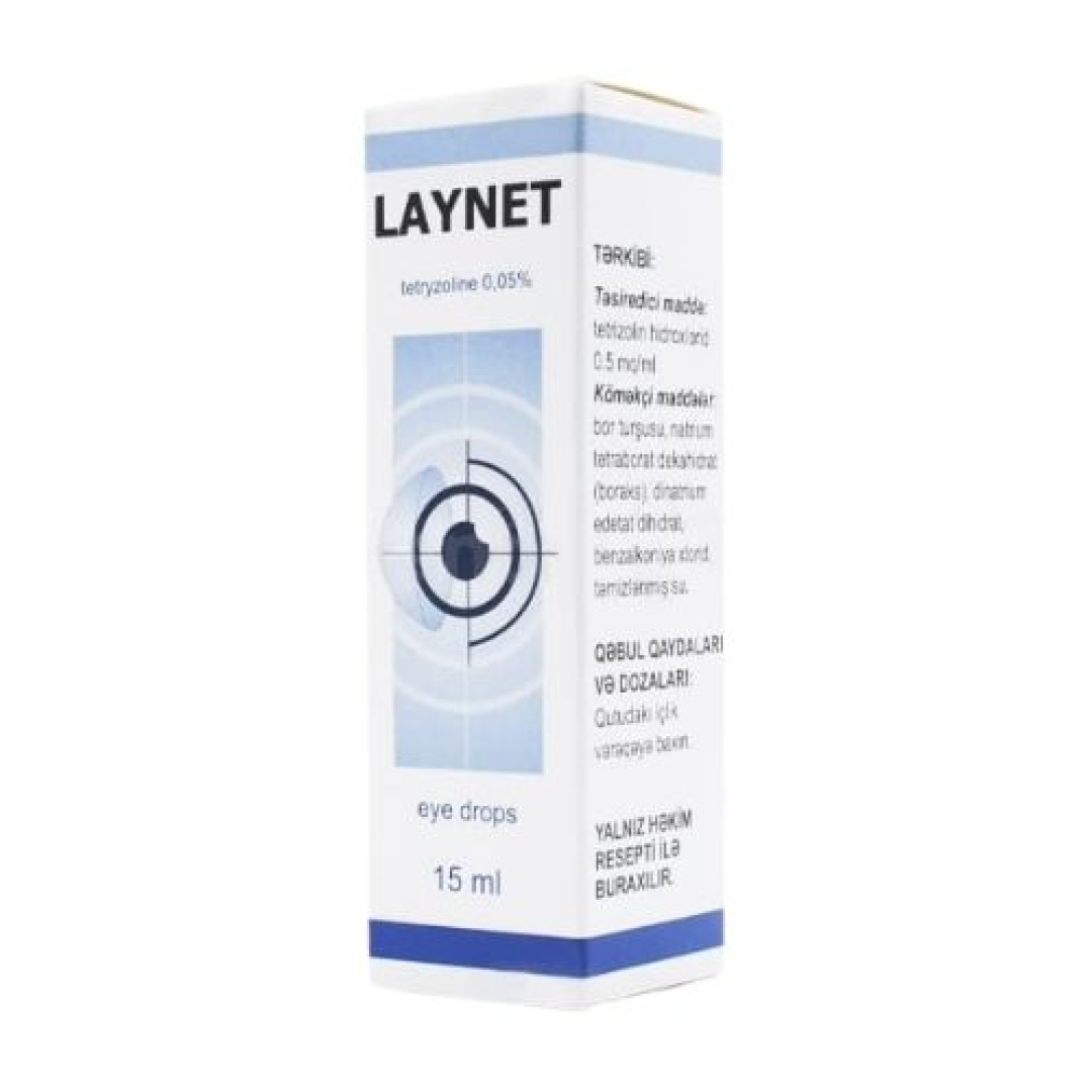 Laynet 0,5 mq/ml 15 ml (Göz damcısı)