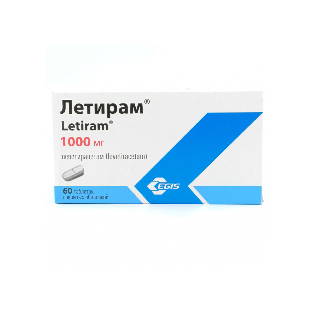 Letiram 1000 mg № 60 (Tablet) (Macarıstan)
